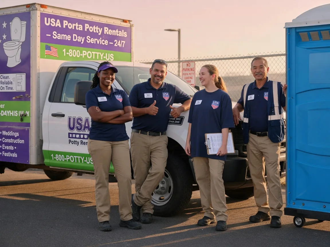 Porta Potty Rental company in Madera, PA